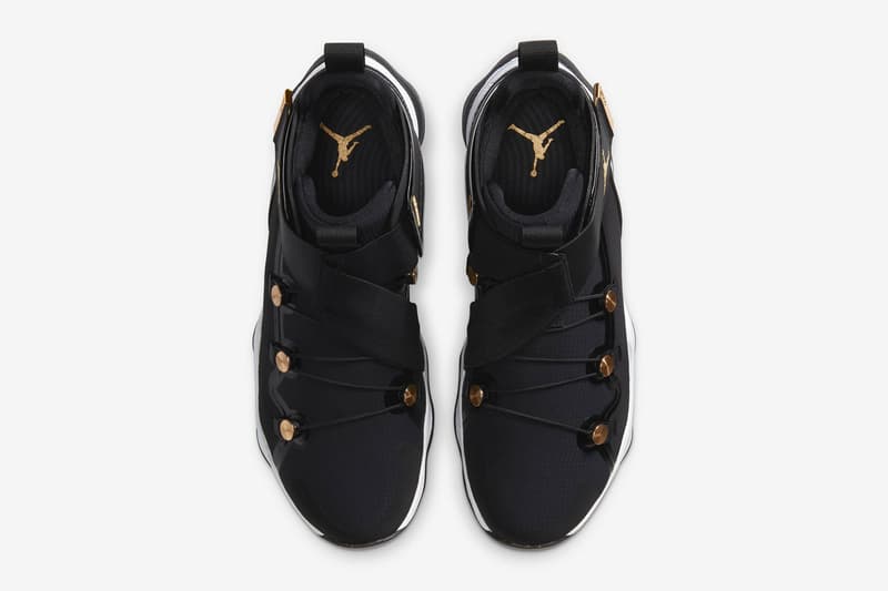 Jordan AJNT 23 "Black" Release Date Michael Jordan Jumpman Tinker Hatfield HYPEBEAST Footwear Sneakers Limited Edition Metallic Gold NBA Playoffs August