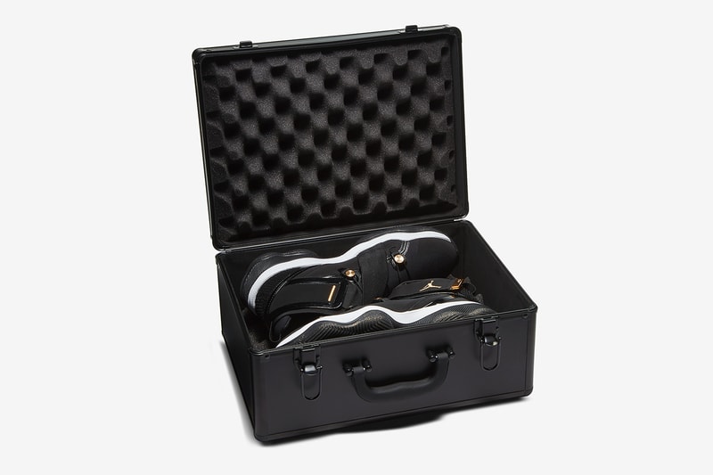 Jordan AJNT 23 "Black" Release Date Michael Jordan Jumpman Tinker Hatfield HYPEBEAST Footwear Sneakers Limited Edition Metallic Gold NBA Playoffs August