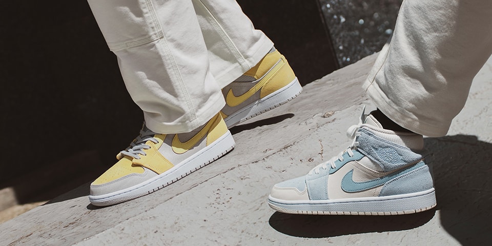 Air Jordan 1 Mid Receives Suede And Ribbed Knit Makeovers Hypebeast Air Jordan 1 Mid Receives Suede And Ribbed Knit Makeovers Hypebeast