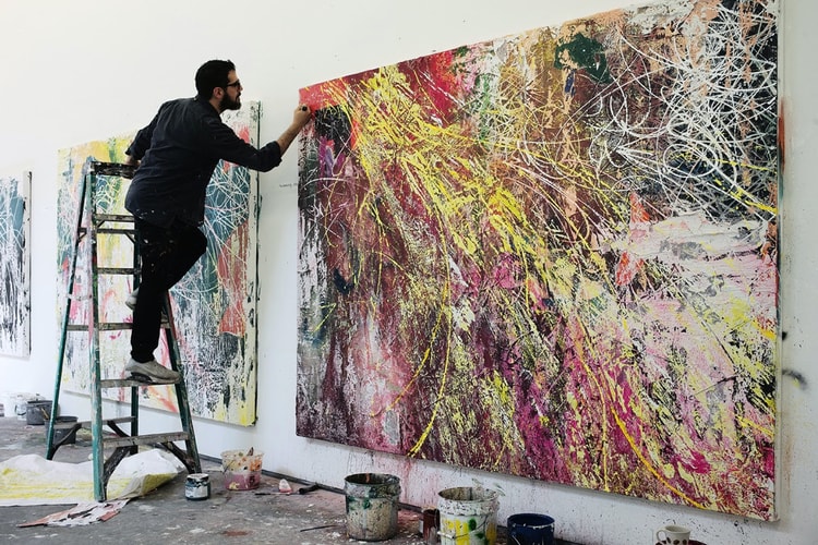 José Parlá Unveils Large-Scale Calligraphic Paintings for Upcoming Tokyo Show