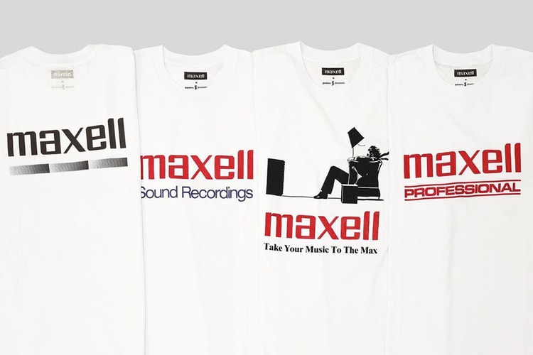 JOURNAL STANDARD Drops Nostalgic Maxell T-Shirt Collection