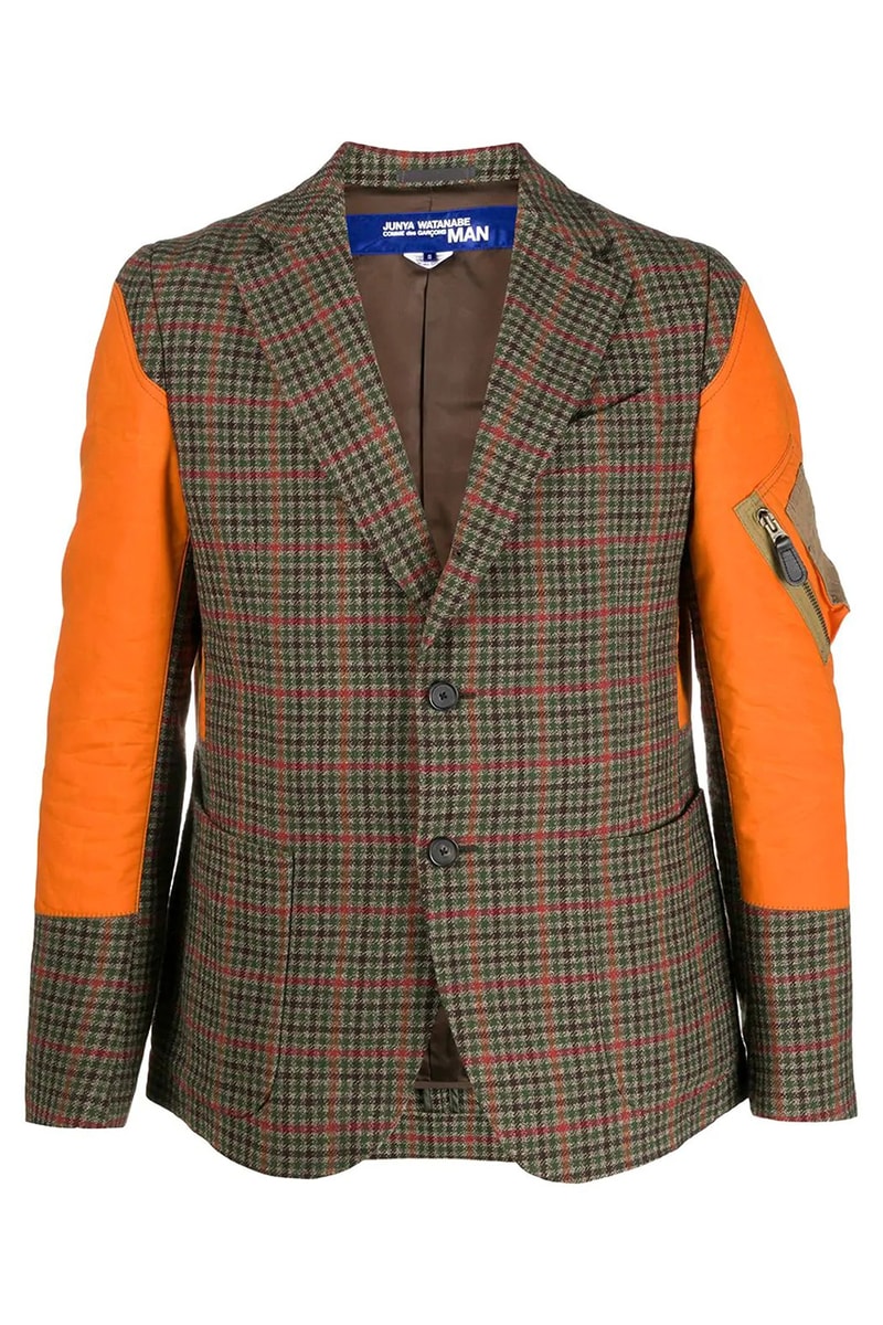 Junya Watanabe MAN FW20 Patchwork, Collaborations levis canada goose carhartt pirelli campagnolo moto guzzi collection fall winter 2020 comme des garcons