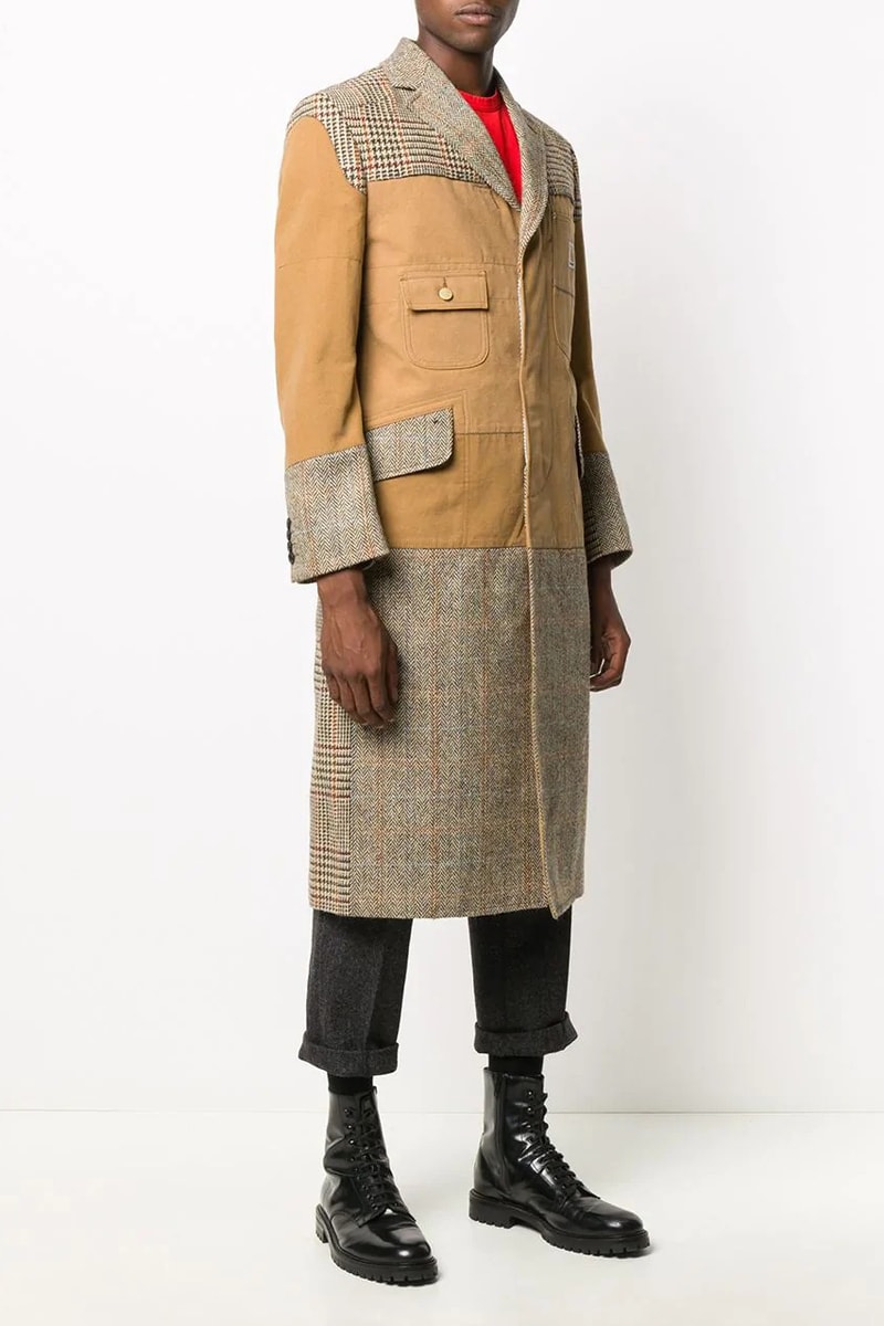 Junya Watanabe MAN FW20 Patchwork, Collaborations levis canada goose carhartt pirelli campagnolo moto guzzi collection fall winter 2020 comme des garcons