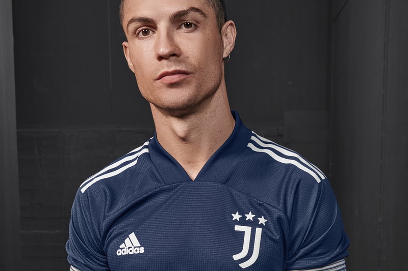 Juventus Adidas football away kit 2020 2021 night indigo art inspired release info Cristiano Ronaldo 