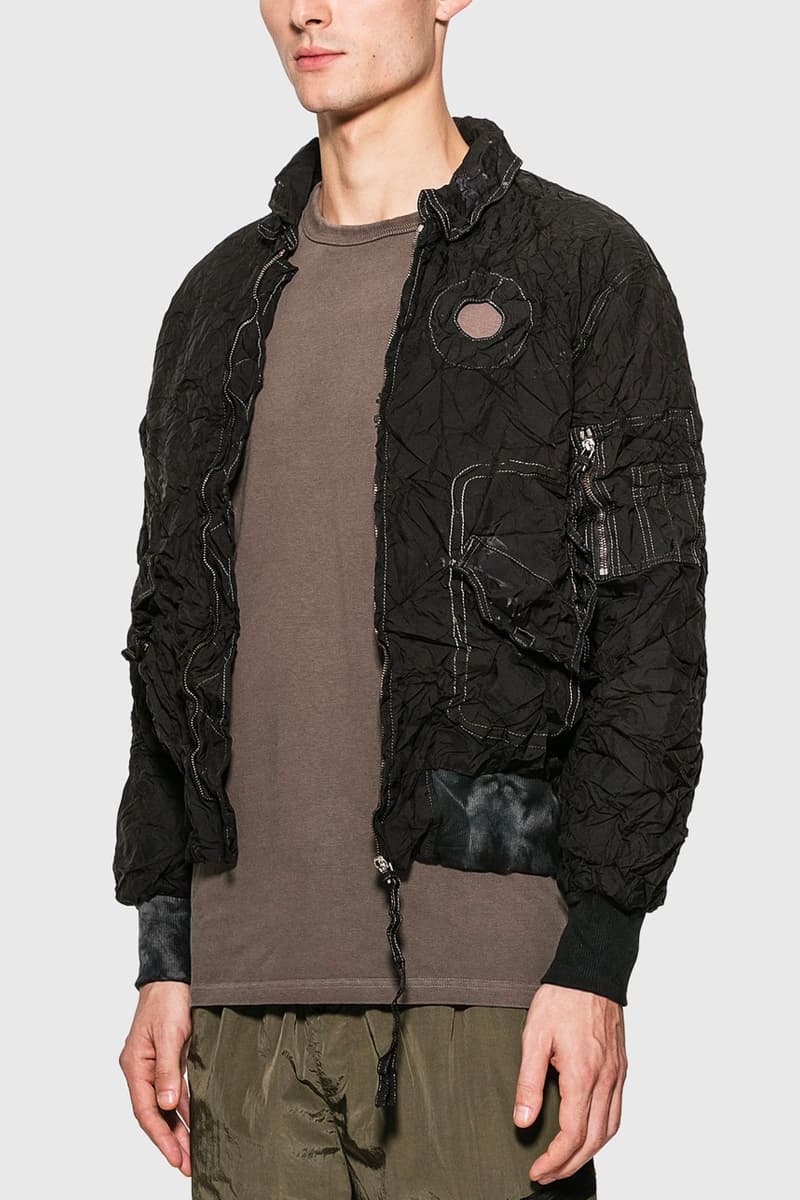 KANGHYUK Readymade Airbag Shrink Bomber Jacket Release Info Buy Price Black