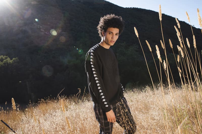 Kappa Fall/Winter 2020 Lookbook Collection quarter-zips bomber jackets hoodies sweatpants biker shorts cropped tops sports bras leggings