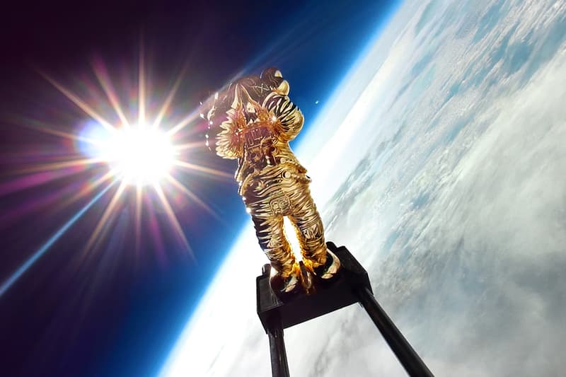 'KAWS:HOLIDAY SPACE' Companion AllRightsReserved figure collectible 11.5 inches astronaut three colorways gold silver black
