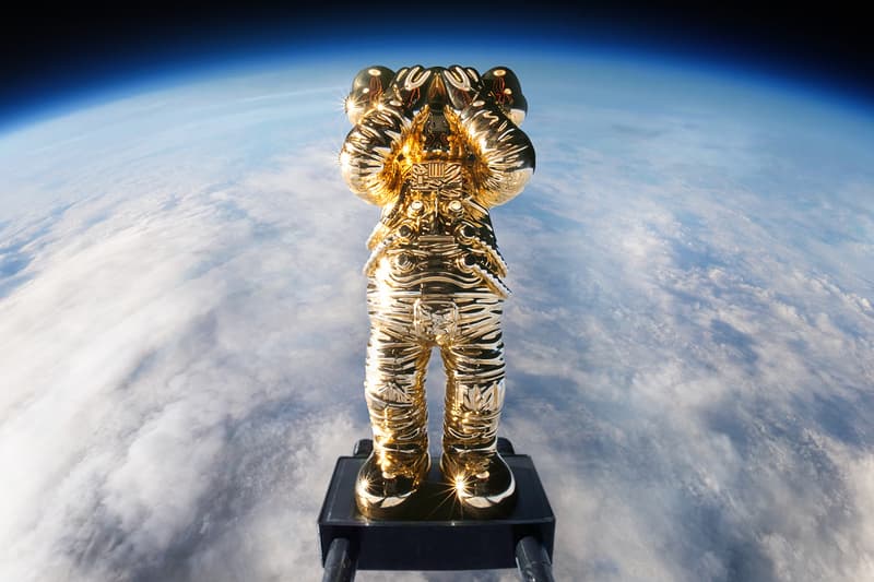 'KAWS:HOLIDAY SPACE' Companion AllRightsReserved figure collectible 11.5 inches astronaut three colorways gold silver black