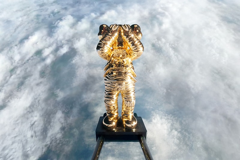 'KAWS:HOLIDAY SPACE' Companion AllRightsReserved figure collectible 11.5 inches astronaut three colorways gold silver black