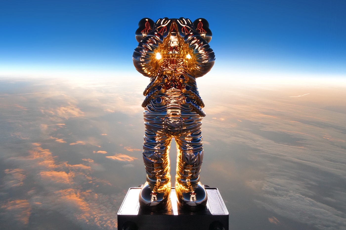 'KAWS:HOLIDAY SPACE' Companion AllRightsReserved figure collectible 11.5 inches astronaut three colorways gold silver black