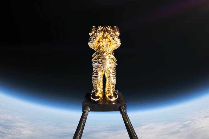 'KAWS:HOLIDAY SPACE' Companion AllRightsReserved figure collectible 11.5 inches astronaut three colorways gold silver black