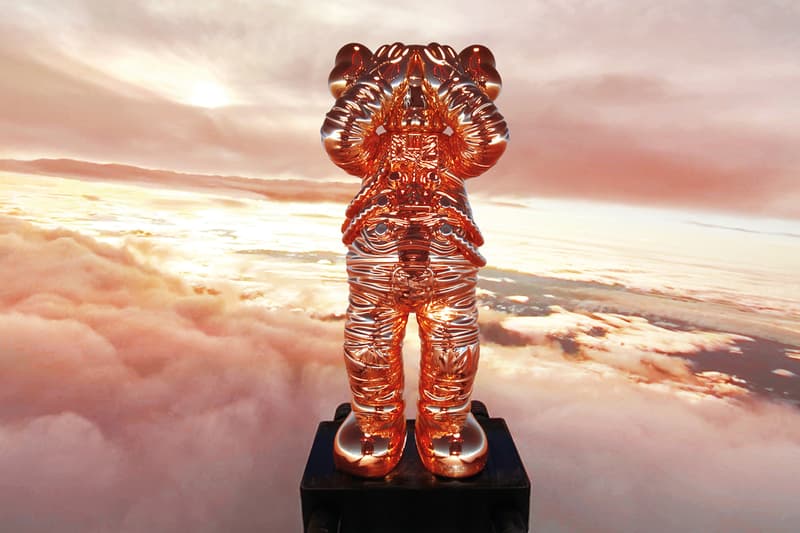 'KAWS:HOLIDAY SPACE' Companion AllRightsReserved figure collectible 11.5 inches astronaut three colorways gold silver black