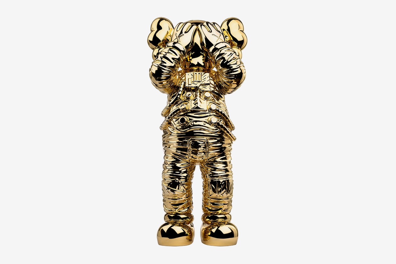 'KAWS:HOLIDAY SPACE' Companion AllRightsReserved figure collectible 11.5 inches astronaut three colorways gold silver black