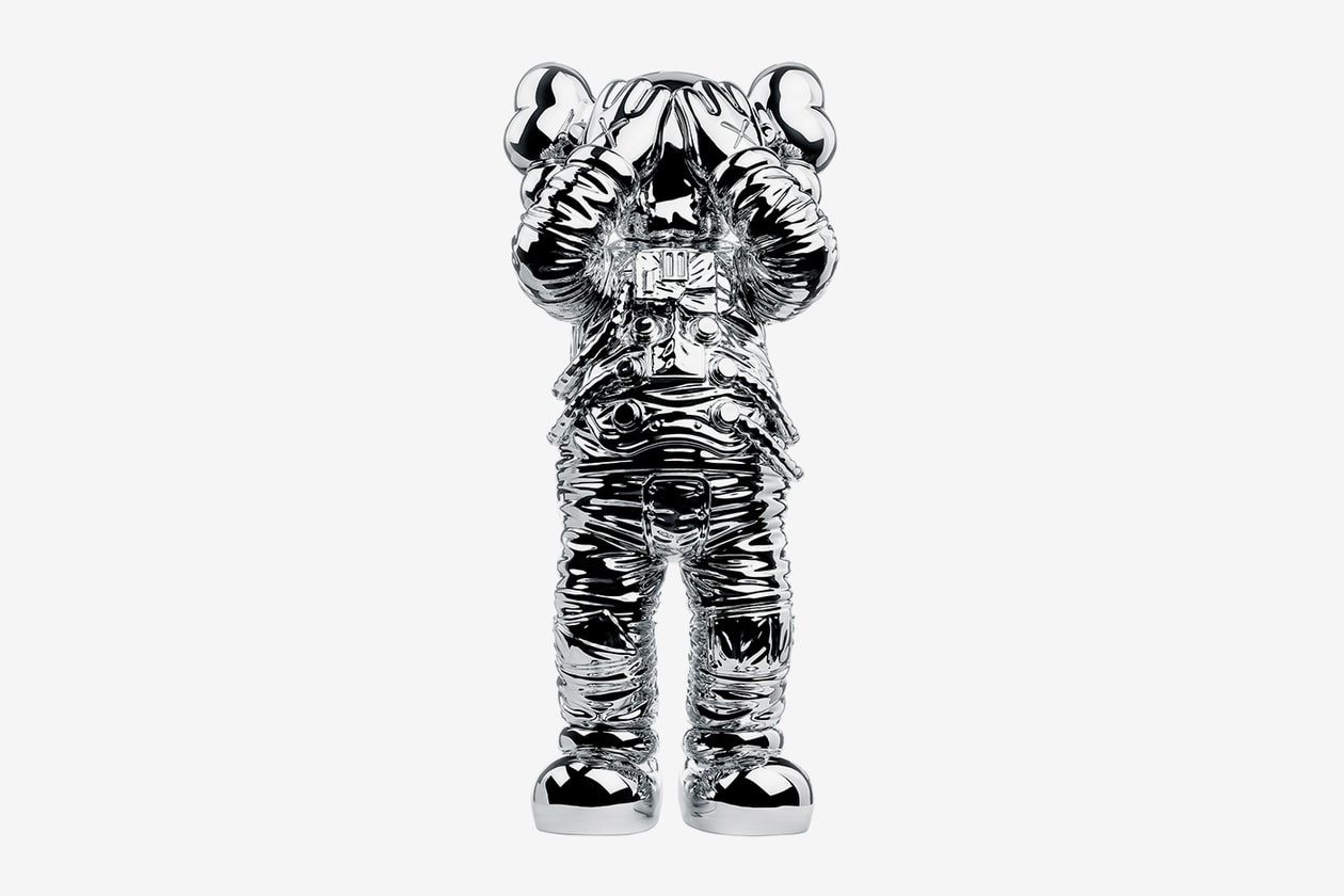 'KAWS:HOLIDAY SPACE' Companion AllRightsReserved figure collectible 11.5 inches astronaut three colorways gold silver black