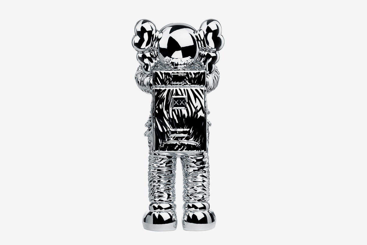 'KAWS:HOLIDAY SPACE' Companion AllRightsReserved figure collectible 11.5 inches astronaut three colorways gold silver black