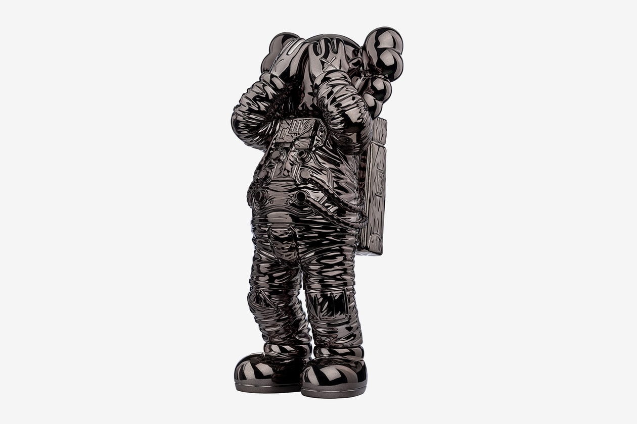 'KAWS:HOLIDAY SPACE' Companion AllRightsReserved figure collectible 11.5 inches astronaut three colorways gold silver black