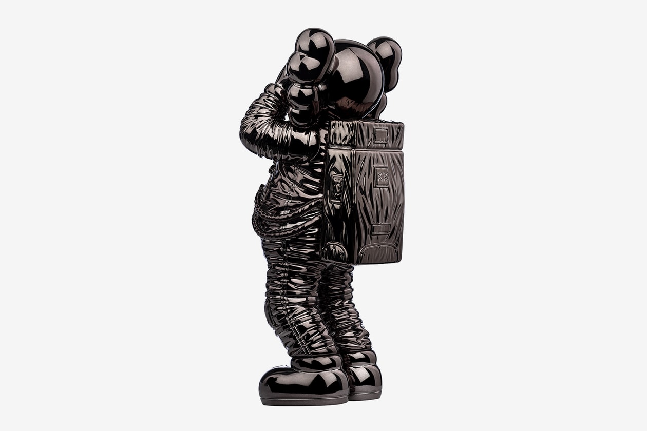 'KAWS:HOLIDAY SPACE' Companion AllRightsReserved figure collectible 11.5 inches astronaut three colorways gold silver black