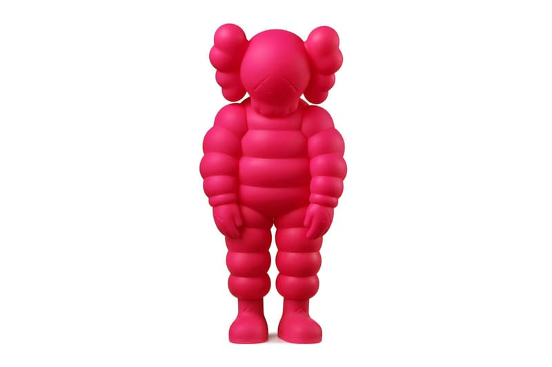 kaws what party chum figures release kawsone collectibles