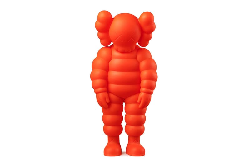 kaws what party chum figures release kawsone collectibles