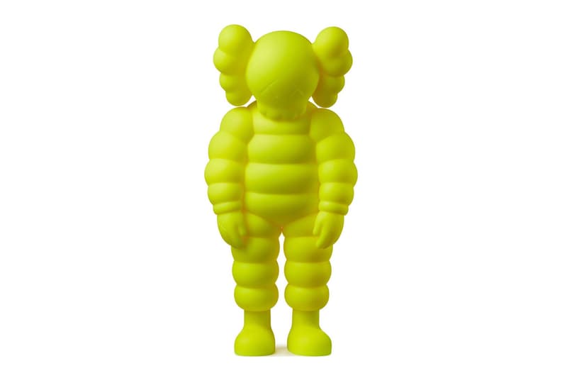 kaws what party chum figures release kawsone collectibles