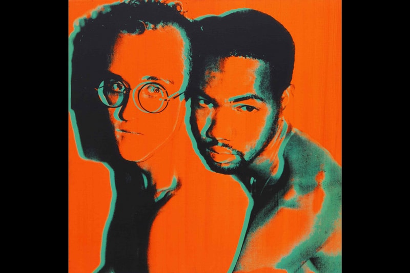 keith haring personal collection sothebys new york auction sale artworks memorabilia photography paintings street art 