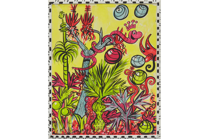 keith haring personal collection sothebys new york auction sale artworks memorabilia photography paintings street art