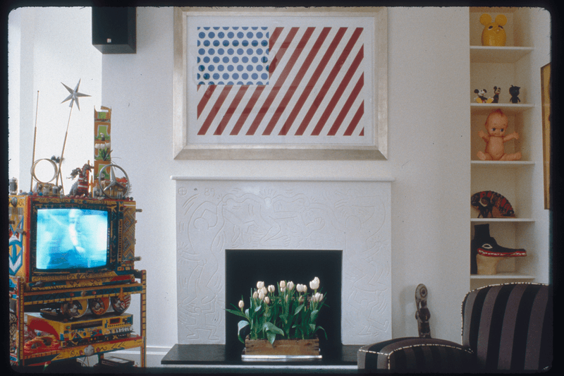 keith haring personal collection sothebys new york auction sale artworks memorabilia photography paintings street art