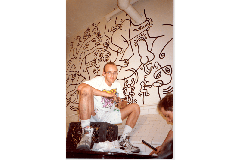 keith haring personal collection sothebys new york auction sale artworks memorabilia photography paintings street art
