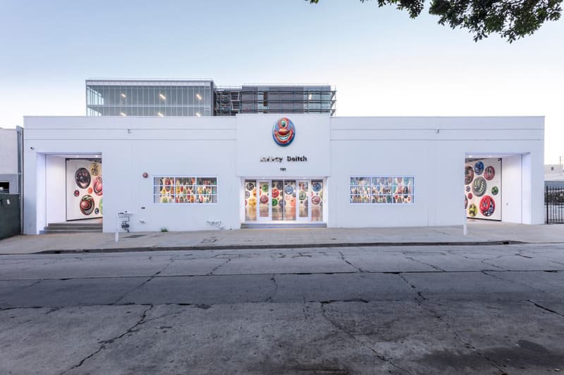kenny scharf moodz exhibition jeffrey deitch los angeles artworks paintings