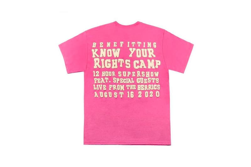 Kerwin Frost CPFM know your rights campaign Telethon supershow Merch Release info Colin Kaepernick Jaden Smith, Lil Nas X, Miguel, Lil Yachty, ASAP Ferg, Kehlani cactus plant flea market