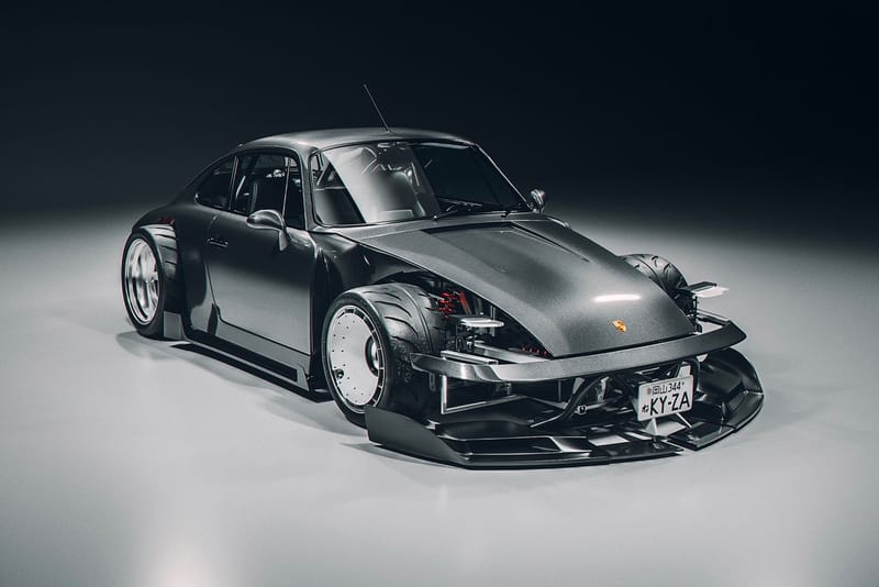 Khyzyl Saleem Renders Dystopian Porsche 911 "Un-hinged"