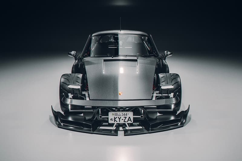 Khyzyl Saleem Porsche 911 "Un-hinged" Render air-cooled Porsche 964 993 356 widebody rotiform carbon fiber german automotive