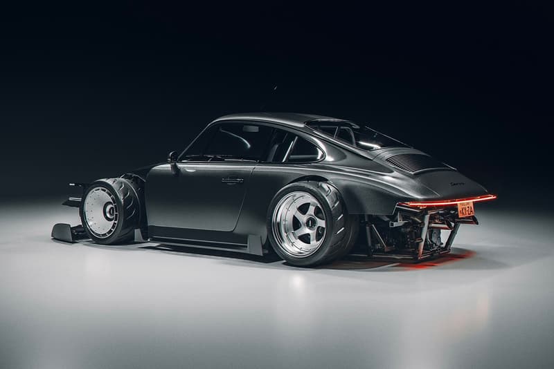 Khyzyl Saleem Porsche 911 "Un-hinged" Render air-cooled Porsche 964 993 356 widebody rotiform carbon fiber german automotive