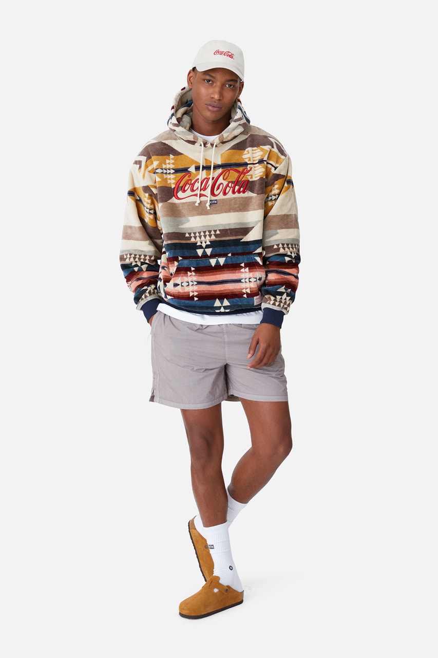kith ronnie fieg coca cola season 5 pendleton converse chuck 70 low ox mitchell and ness golden bear shorts cardigan shoes sweatshirts hats official release date info photos price store list buying guide