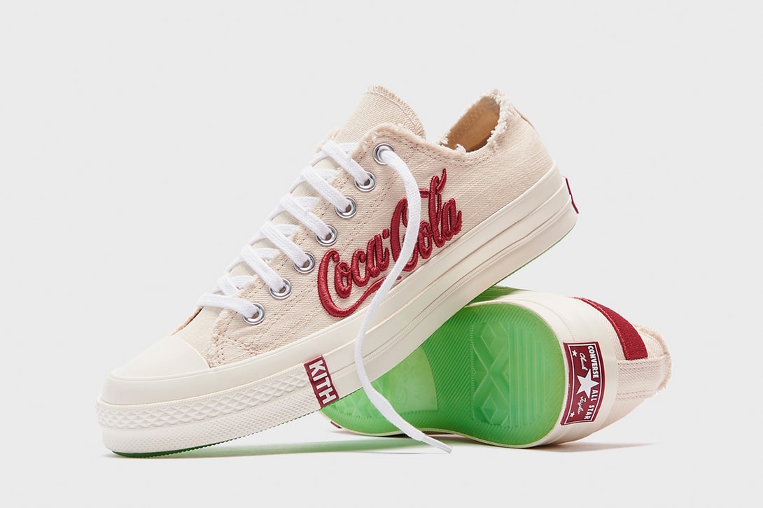 Kith X Coca-Cola trên Coverse Chuck 70 OX