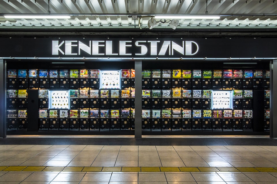 Kenelstand Brings 150 Capsule Toy Machines To Akihabara Station Hypebeast