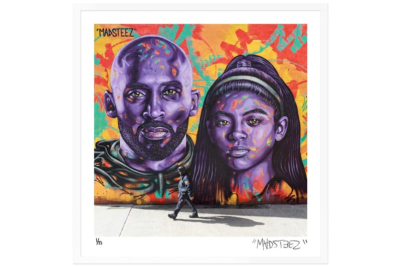 MADSTEEZ Launches Kobe Bryant Prints to Benefit Heart of Los Angeles Charity