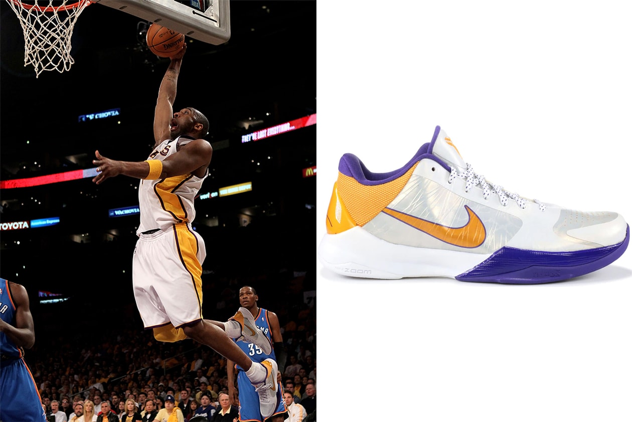 Kobe Bryant's Five Best Moments in the Nike Kobe 5