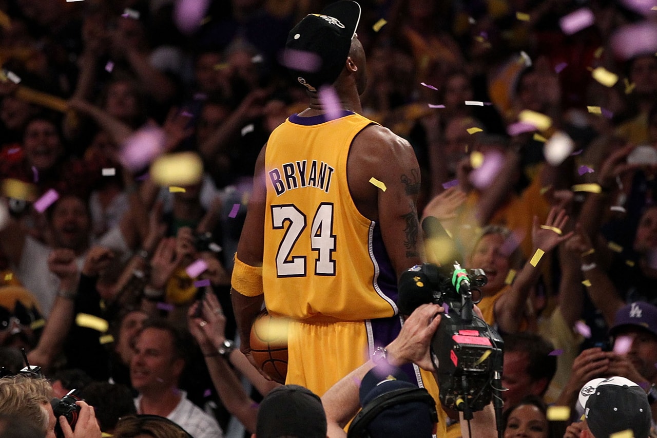 Kobe Bryant NBA Los Angeles Lakers Hollywood Night Sleeved