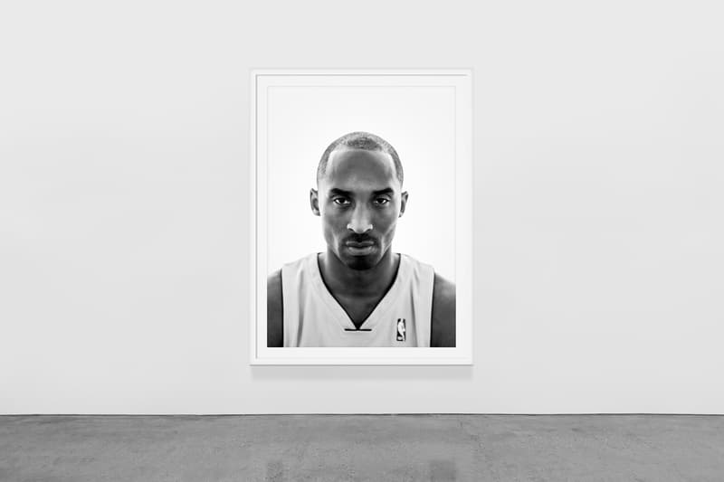 Kobe Bryant Virtual Exhibition Plastic Gallery "8/24 : Kobe Bryant" Michael Muller installation views NBA champion portraits mamba week