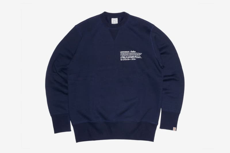 Kolor Loopwheeler Crewneck Sweatshirt Release cotton fleece wakayama loom mill junichi abes