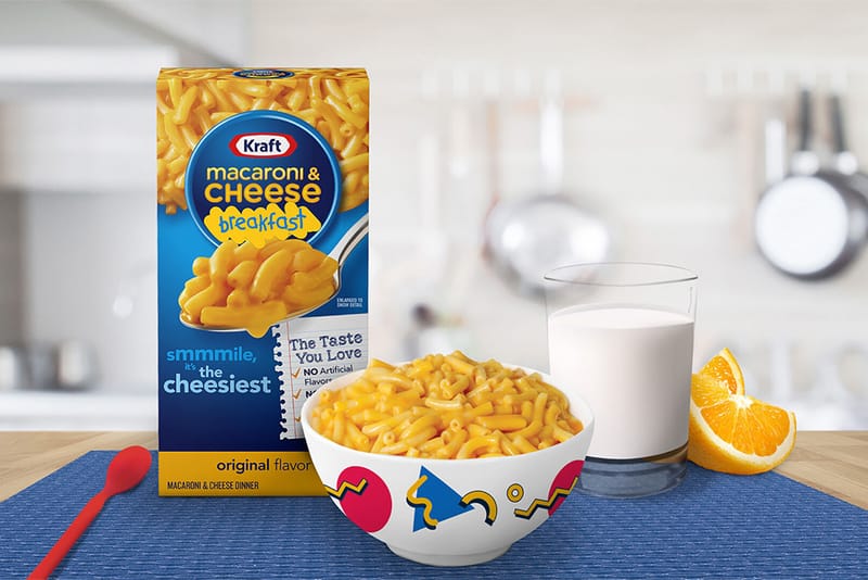 Kraft Rebrands Mac 'N Cheese As Breakfast Food