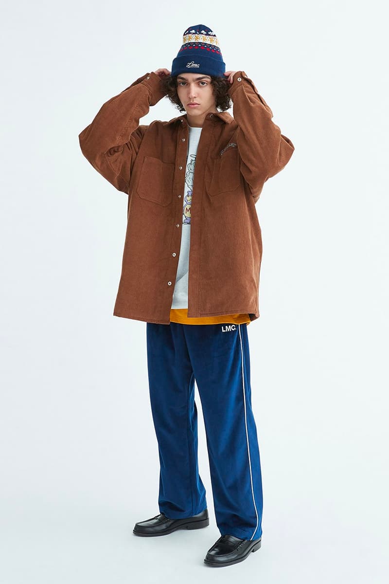 LMC Fall Winter 2020 Lookbook collection menswear streetwerar fw20 hoodies shirts tees graphics pants sweaters jackets