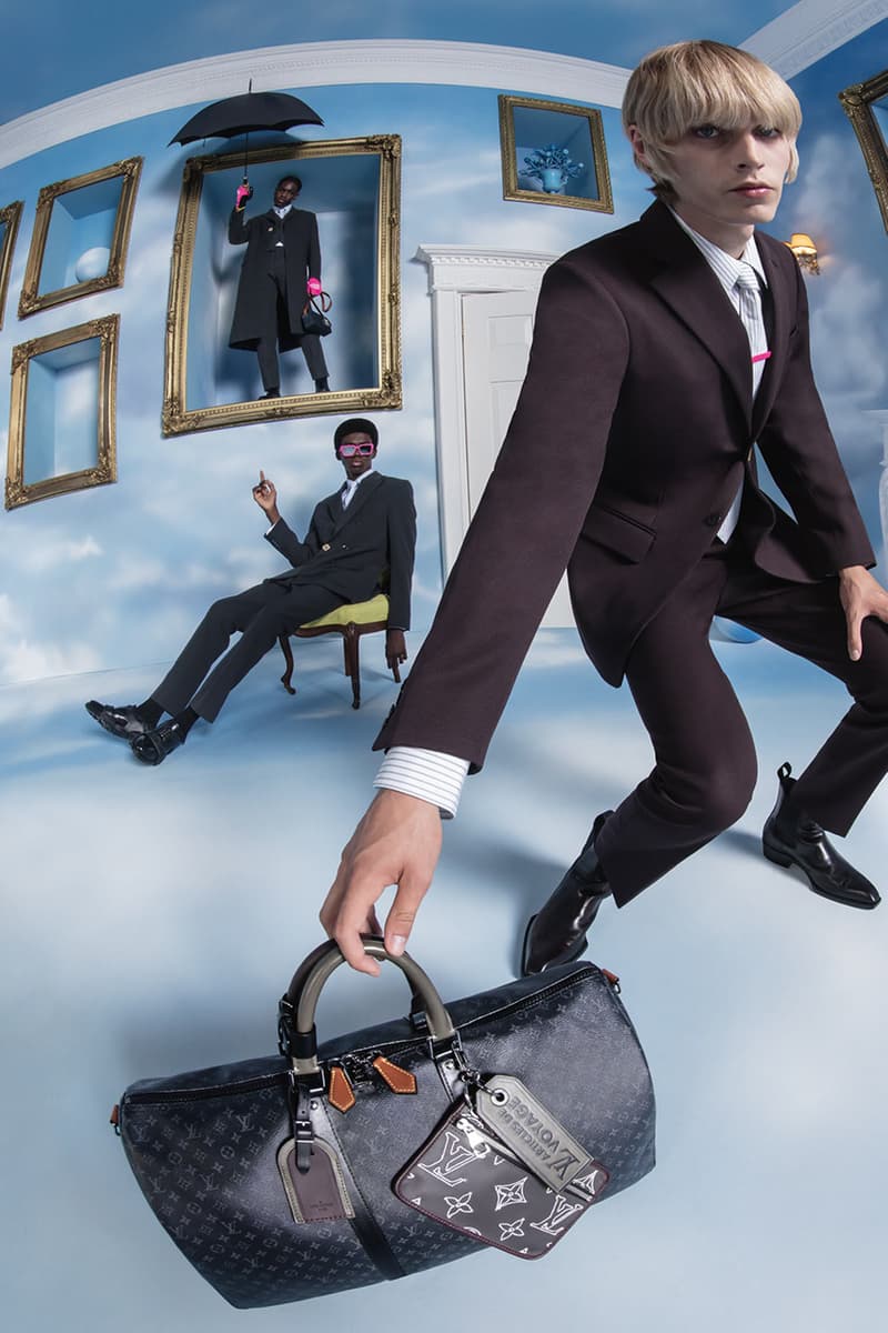 Louis Vuitton Fall/Winter 2020 Campaign Lookbook Menswear Tim Walker "Heaven on Earth" Men’s Artistic Director Virgil Abloh British actor Michael Ward Ghanaian model Ottawa Kwami