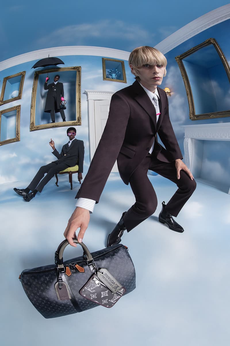 Louis Vuitton Fall/Winter 2020 Campaign Lookbook Menswear Tim Walker "Heaven on Earth" Men’s Artistic Director Virgil Abloh British actor Michael Ward Ghanaian model Ottawa Kwami