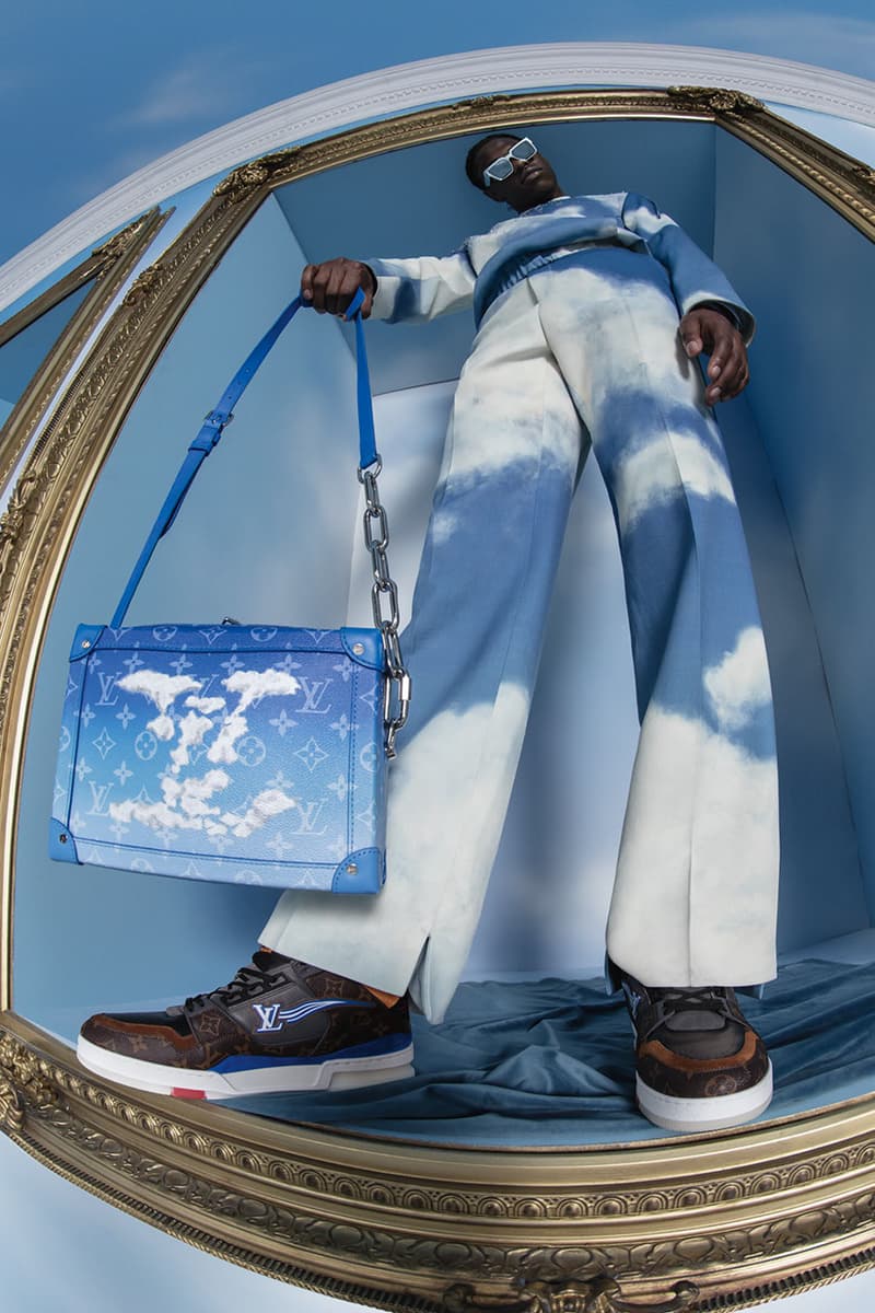 Louis Vuitton Fall/Winter 2020 Campaign Lookbook Menswear Tim Walker "Heaven on Earth" Men’s Artistic Director Virgil Abloh British actor Michael Ward Ghanaian model Ottawa Kwami