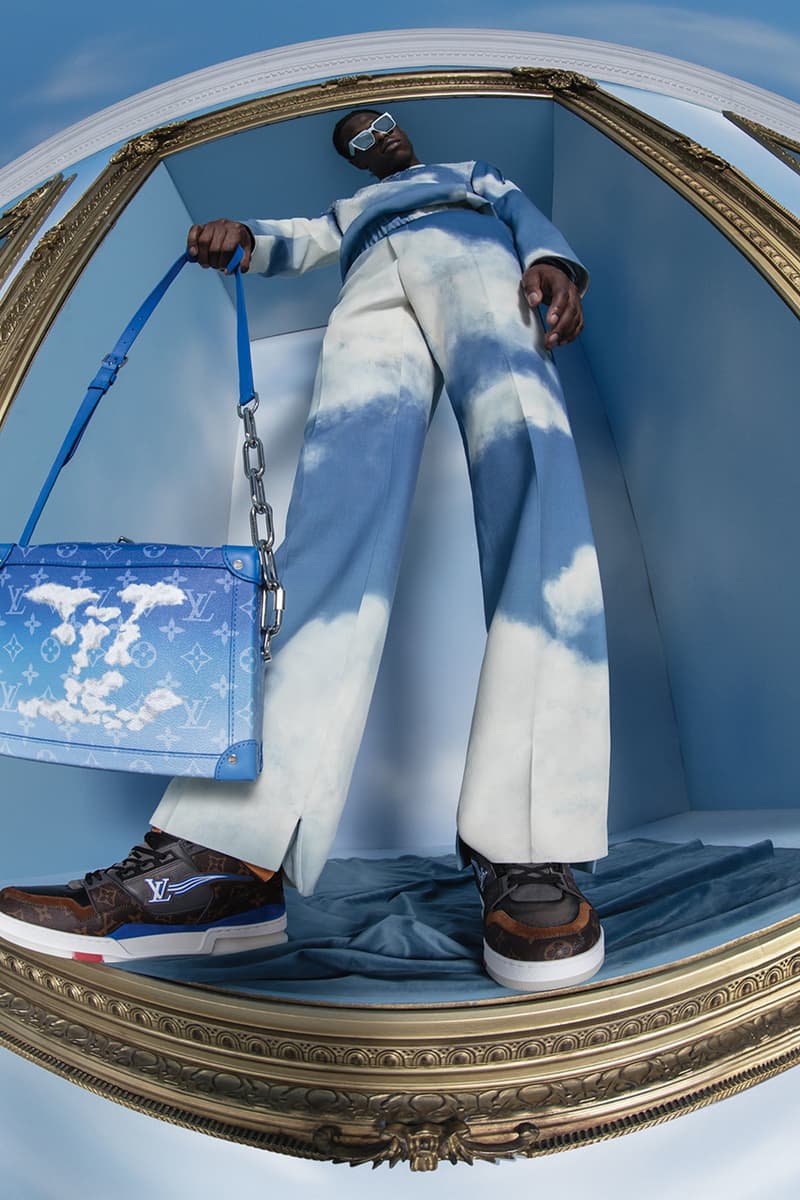 Louis Vuitton Fall/Winter 2020 Campaign Lookbook Menswear Tim Walker "Heaven on Earth" Men’s Artistic Director Virgil Abloh British actor Michael Ward Ghanaian model Ottawa Kwami