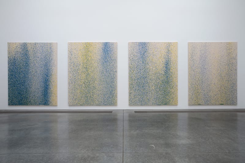 Lucien Smith Displays Final 10 Works From Iconic 'Rain Paintings' Series