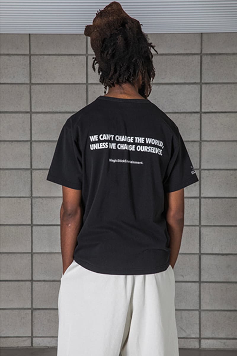 MAGIC STICK Fall Winter 2020 Lookbook menswear streetwear ss20 jackets coats t shirts hoodies pants trousers overalls