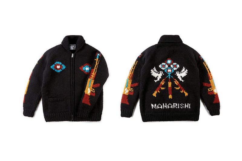 maharishi Kanata knitwear fw20 Cowichan collection Canadian hand knitted release info